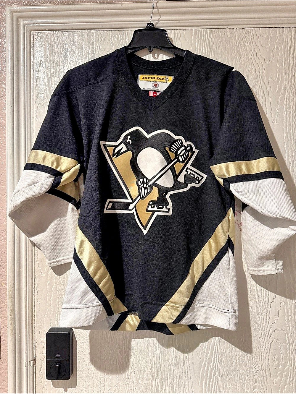 Koho Pittsburgh Penguins Vintage Koho NHL Hockey Jersey NHL Hockey Jersey Black